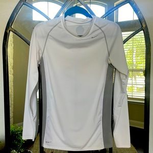 NIKE PRO FIT DRY LONG SLEEVE TRAINING TOP SIZE LARGE L